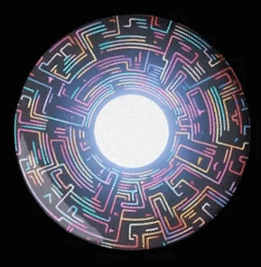 The Algorithm card, an animated card face